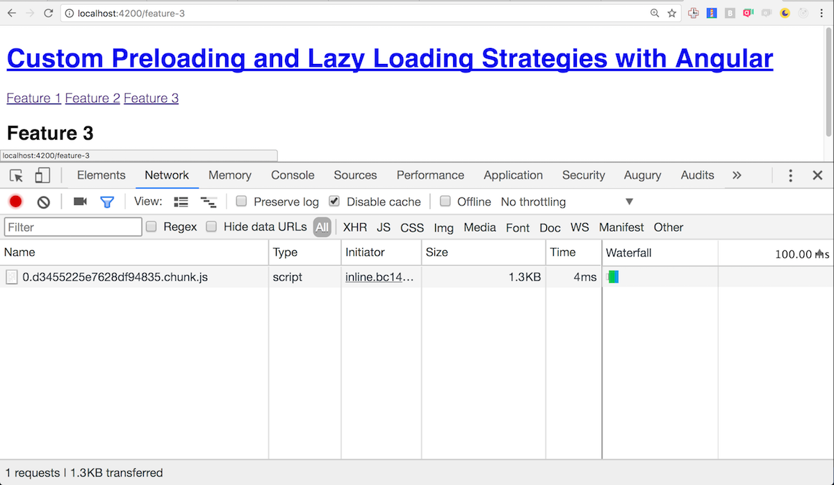 Angular Lazy Loading with custom loading strategy