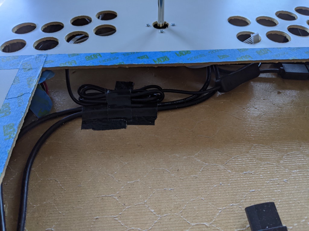 Arcade Table - Joystick screw placement