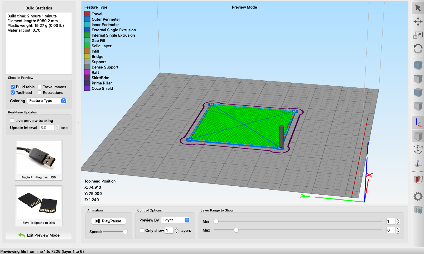 Simplify 3d Preview Layers